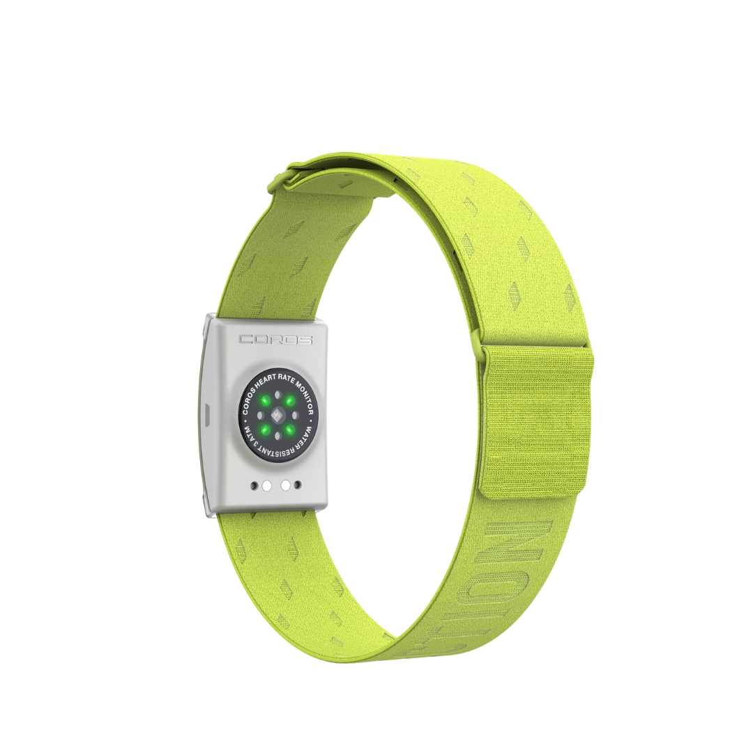 Coros Heart Rate Monitor - Lime Band