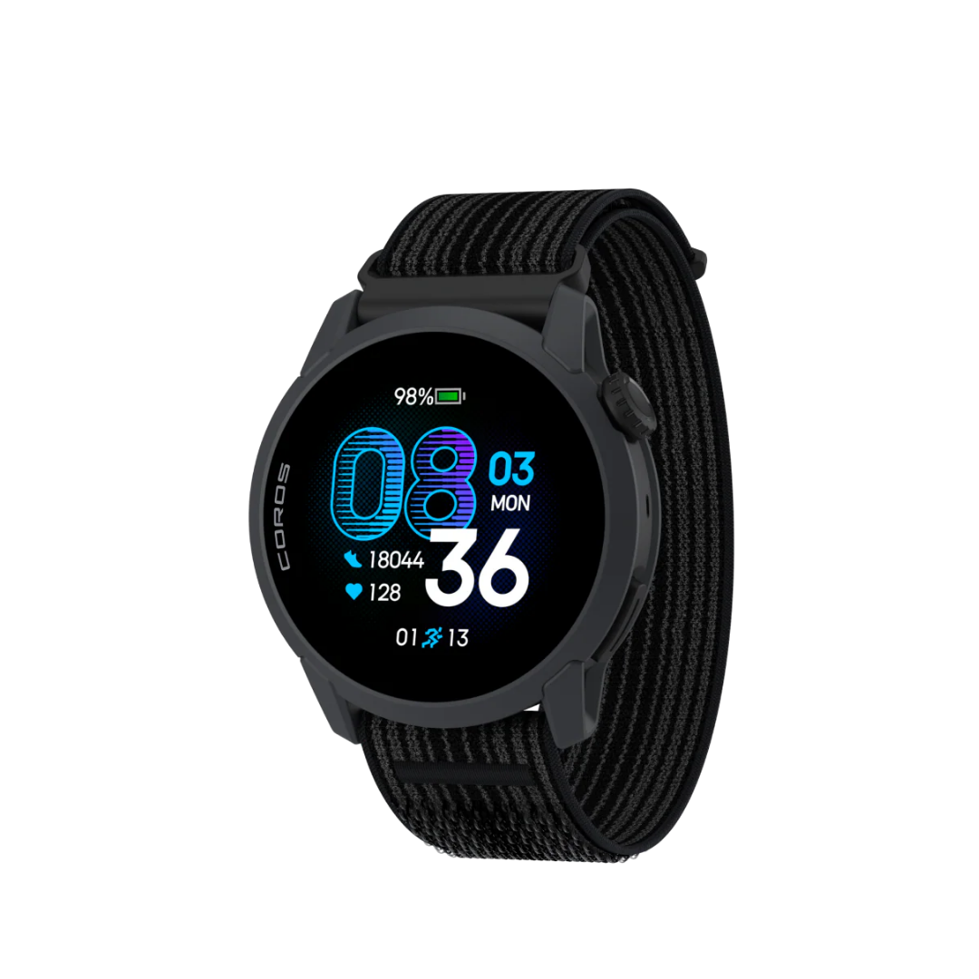 Coros Pace 4 Black Nylon Band - AMOLED