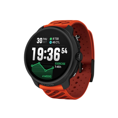 Suunto Race 2 Sapphire - Coral Orange