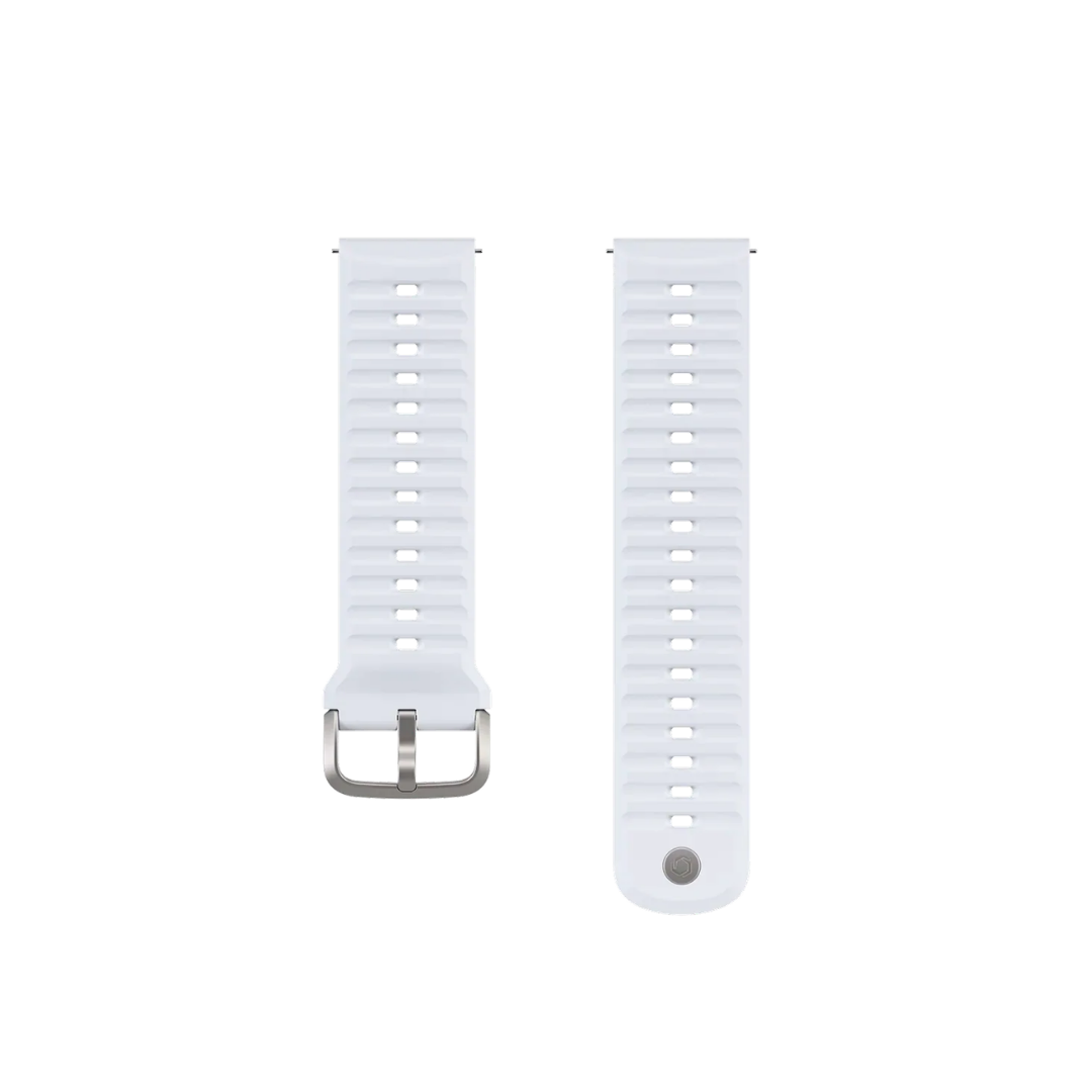 Banda Silicona para COROS APEX 4 - White 22mm