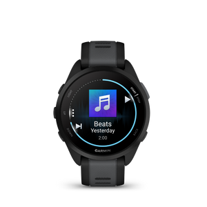 Garmin Forerunner 165 Music - Black Slate Gray