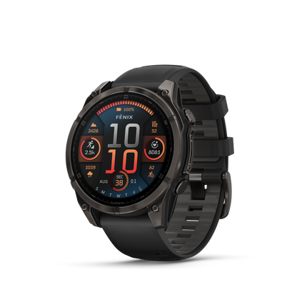 Garmin Fenix 8 Amoled - 47mm Sapphire Carbon Gray