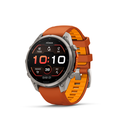 Garmin Fenix 9 Pro Amoled Orange 47mm Sapphire Carbon Gray
