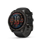 Garmin Fenix 8 Amoled - 47mm Sapphire Carbon Gray — Smartwatch Multideporte Premium — vista frontal