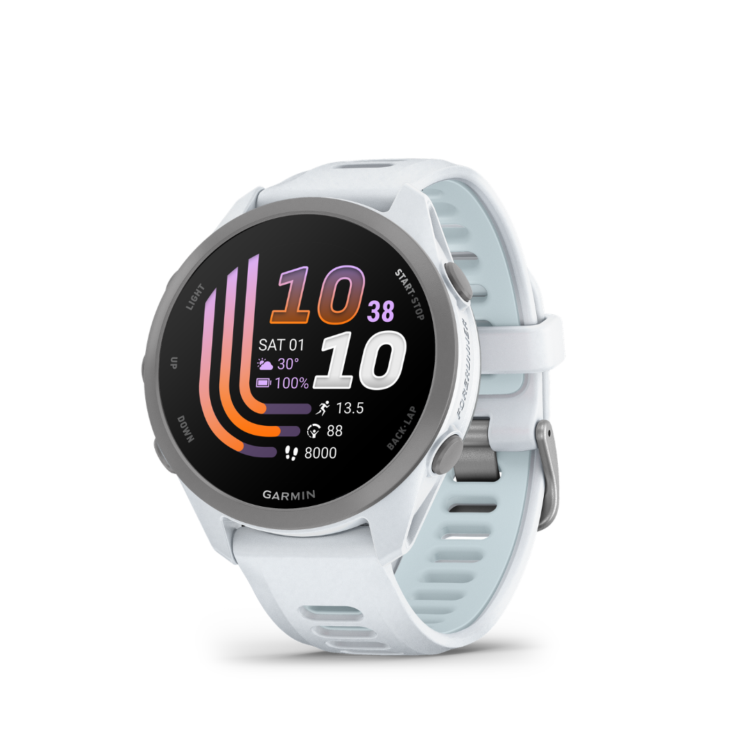 Garmin Forerunner 170 Music - Whitestone/Cloud Blue