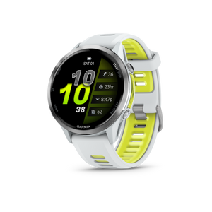 Garmin Forerunner 970 - Whitestone/Amp Yellow