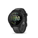 Garmin Forerunner 165 - Black Slate Gray — Reloj GPS Running — vista frontal