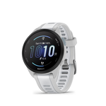 Garmin Forerunner 165 (Music/Whitestone) — Reloj GPS Running — vista frontal