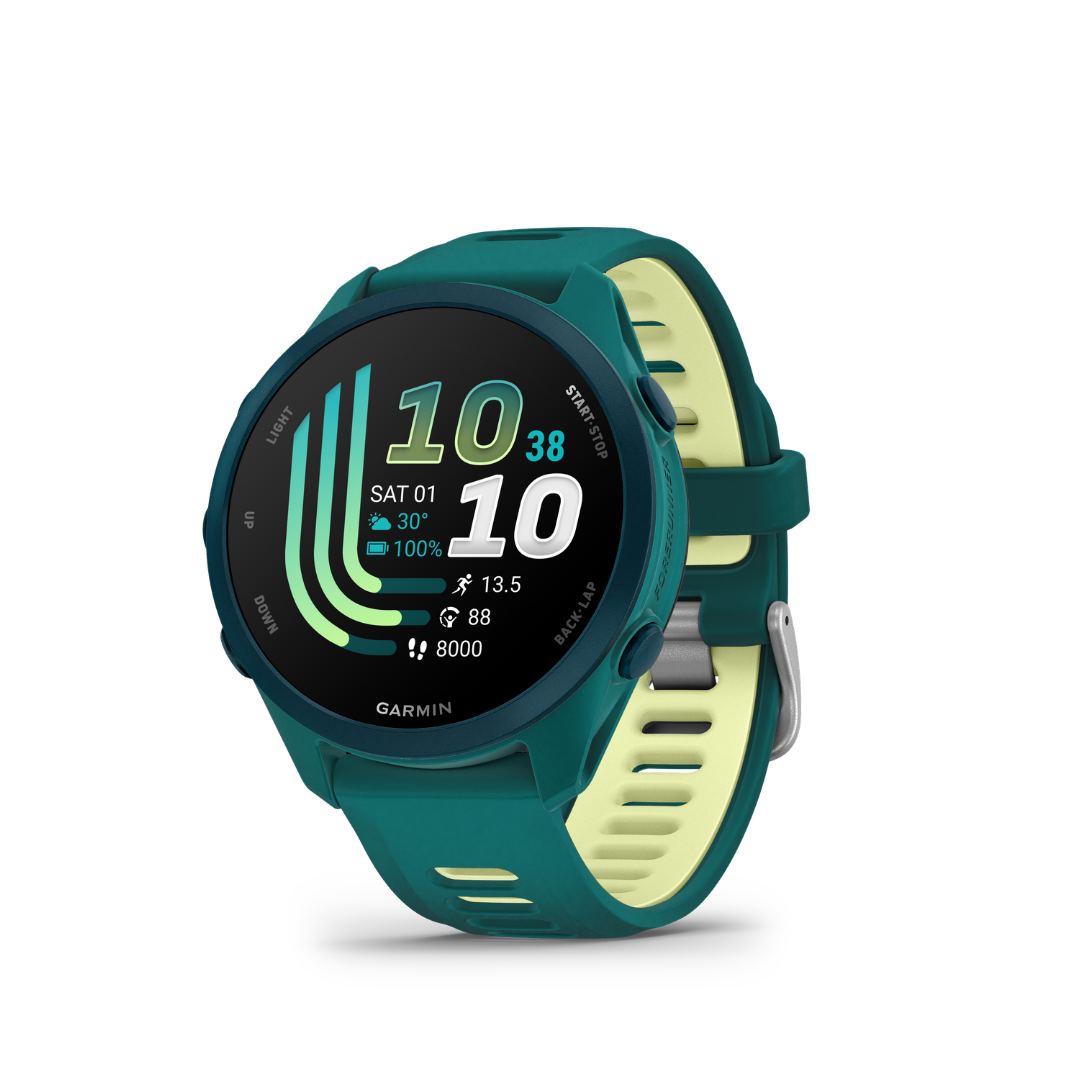 Garmin Forerunner 170 Music - Teal Green/Citron