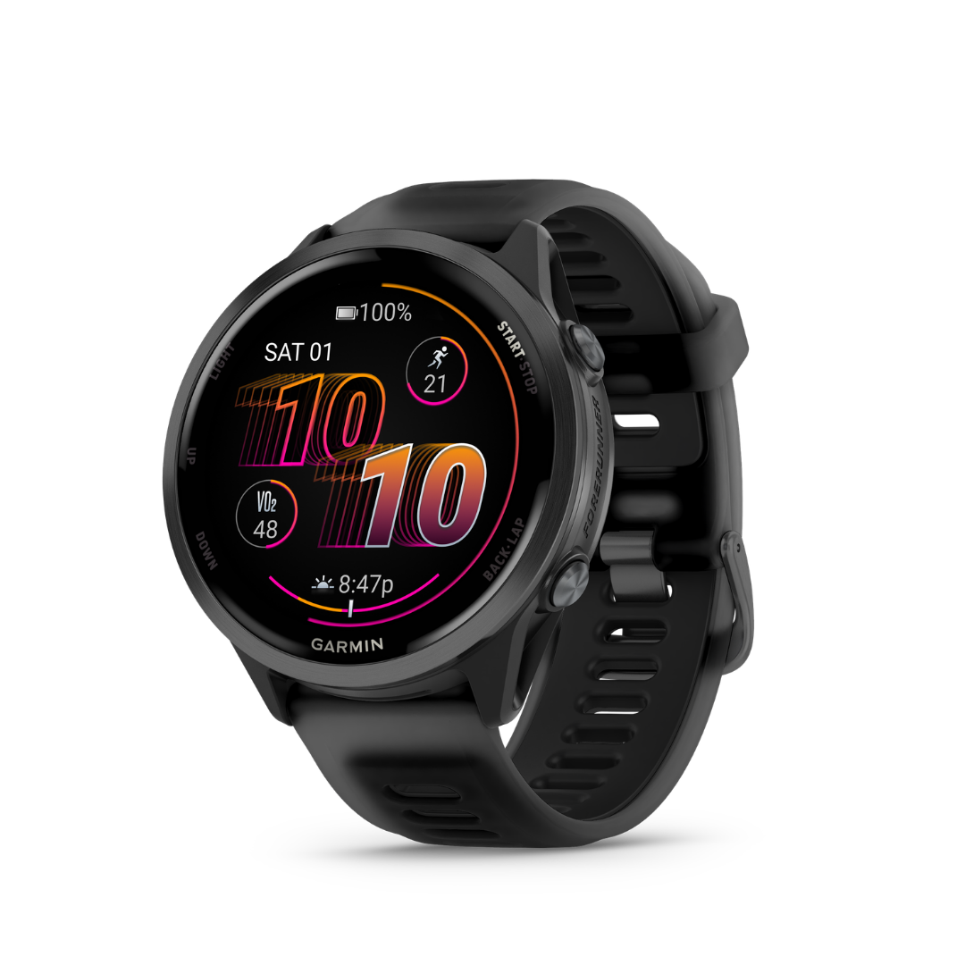 Garmin Forerunner 570 - 47mm Slate Gray — Reloj GPS Running — vista frontal