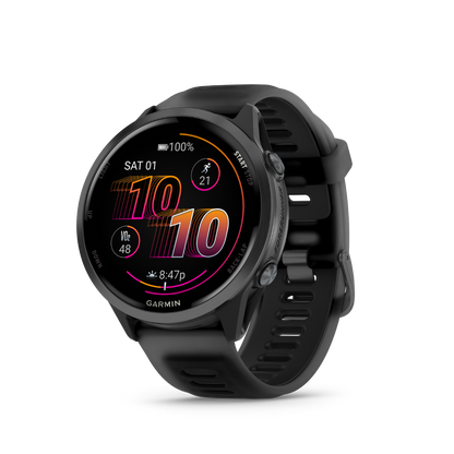 Garmin Forerunner 570 - 47mm Slate Gray — Reloj GPS Running — vista frontal
