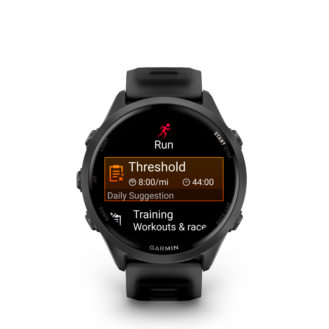 Garmin Forerunner 570 - 47mm Slate Gray — Reloj GPS Running — vista de detalle