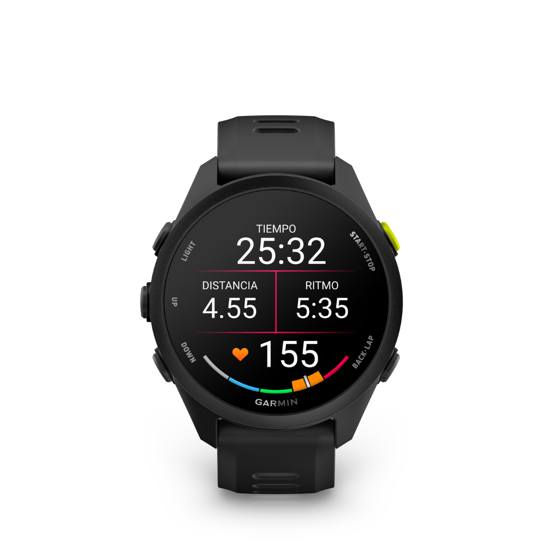 Garmin Forerunner 70 - Black — Reloj GPS Running — vista de detalle