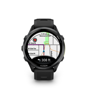 Garmin Forerunner 970 - Black — Reloj GPS Running — vista de detalle