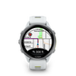 Garmin Forerunner 970 - Whitestone/Amp Yellow — Reloj GPS Running — vista de detalle