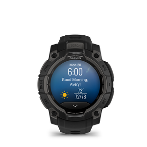 Garmin Instinct 3 Amoled - 45mm Black — Reloj Outdoor Resistente — vista de detalle