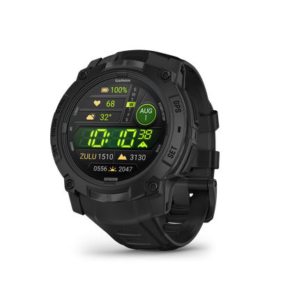 Garmin Instinct 3 Amoled - 50mm Tactical Edition — Reloj Outdoor Resistente — vista frontal