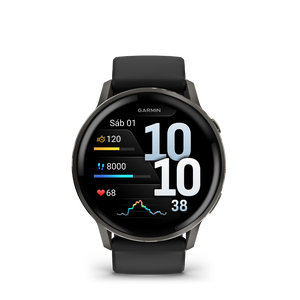 Garmin Venu 4 - 45mm Black Slate — Smartwatch Multideporte — vista de detalle