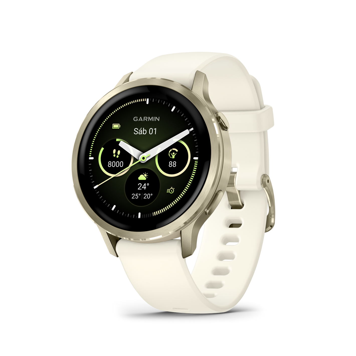 Garmin Venu 4 - 41mm Beige Lunar Gold