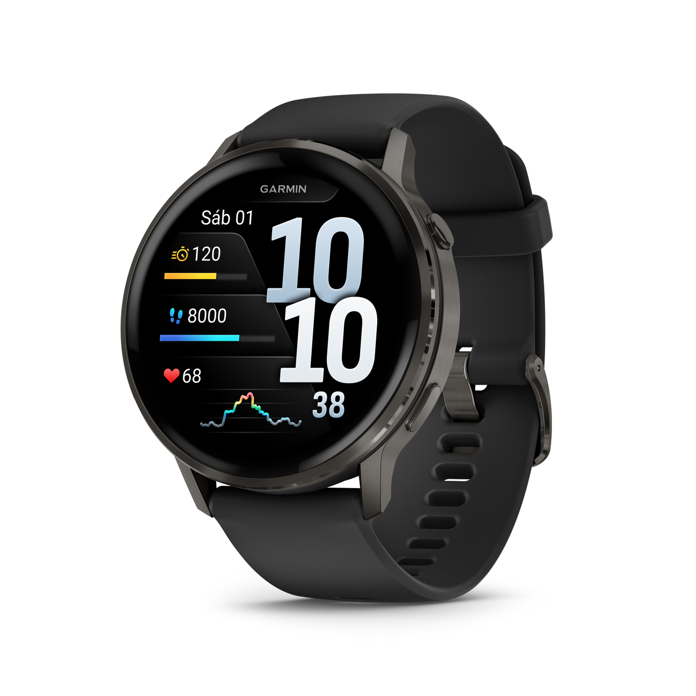 Garmin Venu 4 - 45mm Black Slate