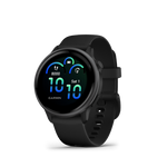 Garmin Vivoactive 6 - Black Slate — Smartwatch Multideporte — vista frontal