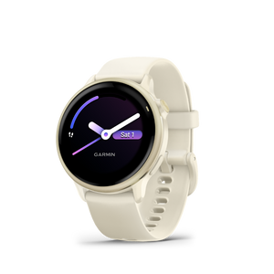 Garmin Vivoactive 6 - Lunar Gold — Smartwatch Multideporte — vista frontal