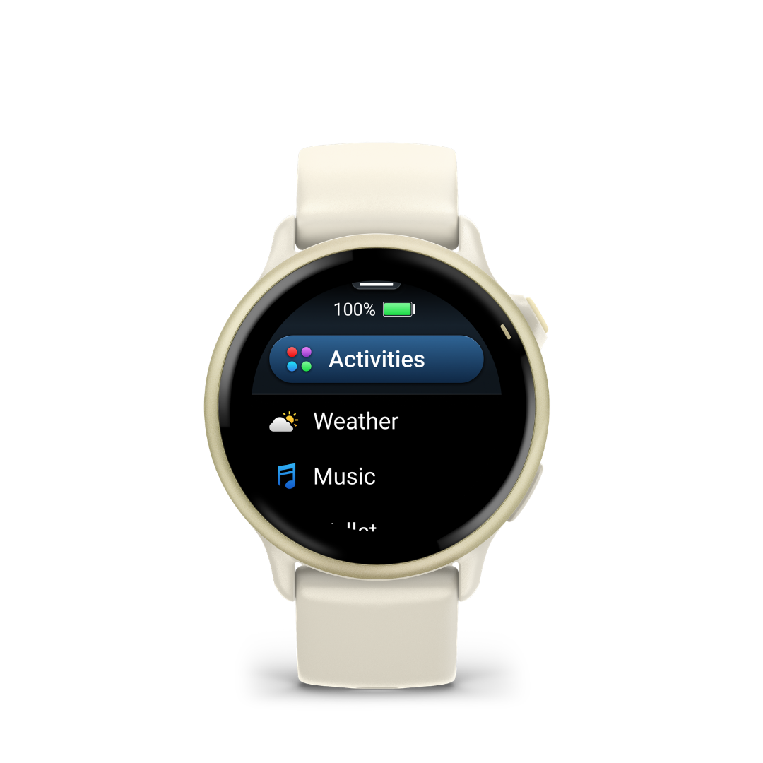 Garmin Vivoactive 6 - Lunar Gold — Smartwatch Multideporte — vista de detalle