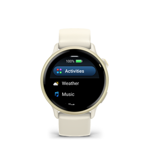 Garmin Vivoactive 6 - Lunar Gold — Smartwatch Multideporte — vista de detalle