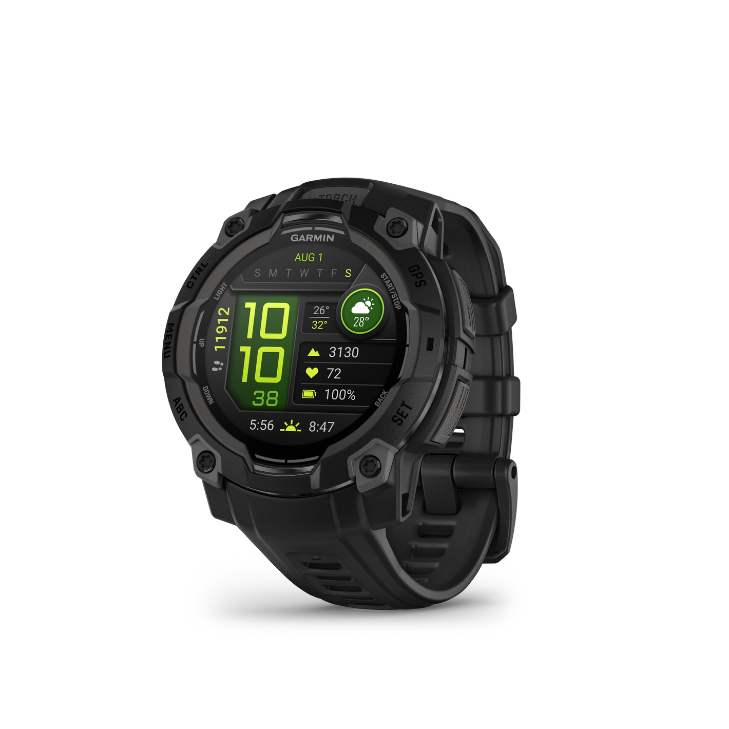 Garmin Instinct 3 Amoled - 45mm Black